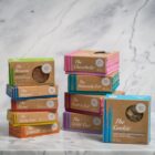 The Whole Shebang - One box each of The Cookie, The Chocoholic, The Wild Oat, The Heavenly Oat, and The Good & Evil, One box each of The Brownie, The Kona, The Mayan, The OMGCB, and The Nutty one