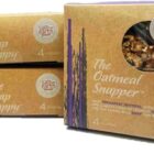Oatmeal Snapper Cookie a crispy, golden-brown oatmeal cookie with juicy raisins, baked to a hearty crunch. Part of Salt of the Earth Bakery’s Snappy Ambient Cookie Collection, made in Brooklyn with natural, premium ingredients.